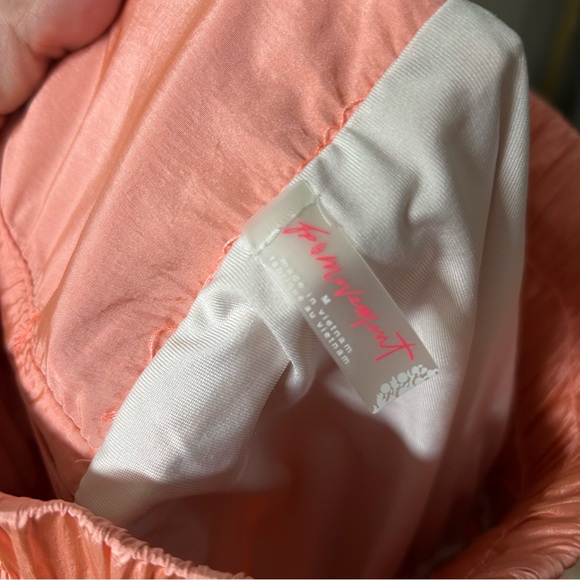 Free People FP Movement The Way Home Shorts High Rise Athletic Papaya Coral M - Picture 4 of 4